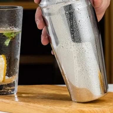 10Dílná nerezová barmanská sada pro domácí přípravu koktejlů