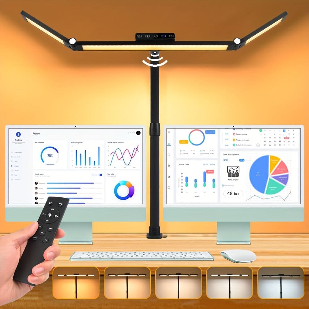 18W pracovní LED lampa s nastavitelným ohebným krkem pro osvětlení široké plochy