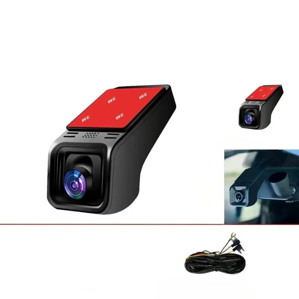4K Wi‑Fi kamera do auta s GPS a duálním fotoaparátem