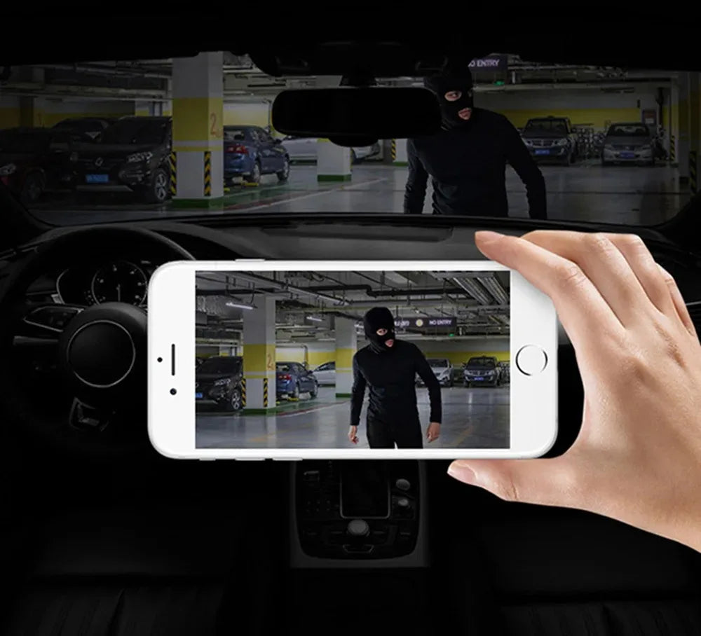 4K Wi‑Fi kamera do auta s GPS a duálním fotoaparátem