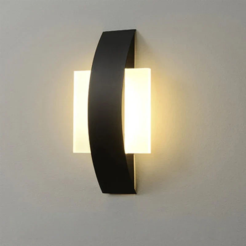 Akrylová nástěnná lampa | Minimalistický design pro ambientní osvětlení
