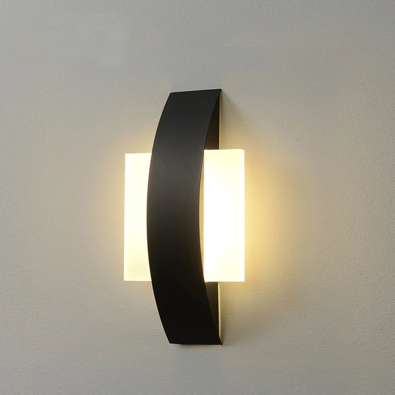 Akrylová nástěnná lampa | Minimalistický design pro ambientní osvětlení