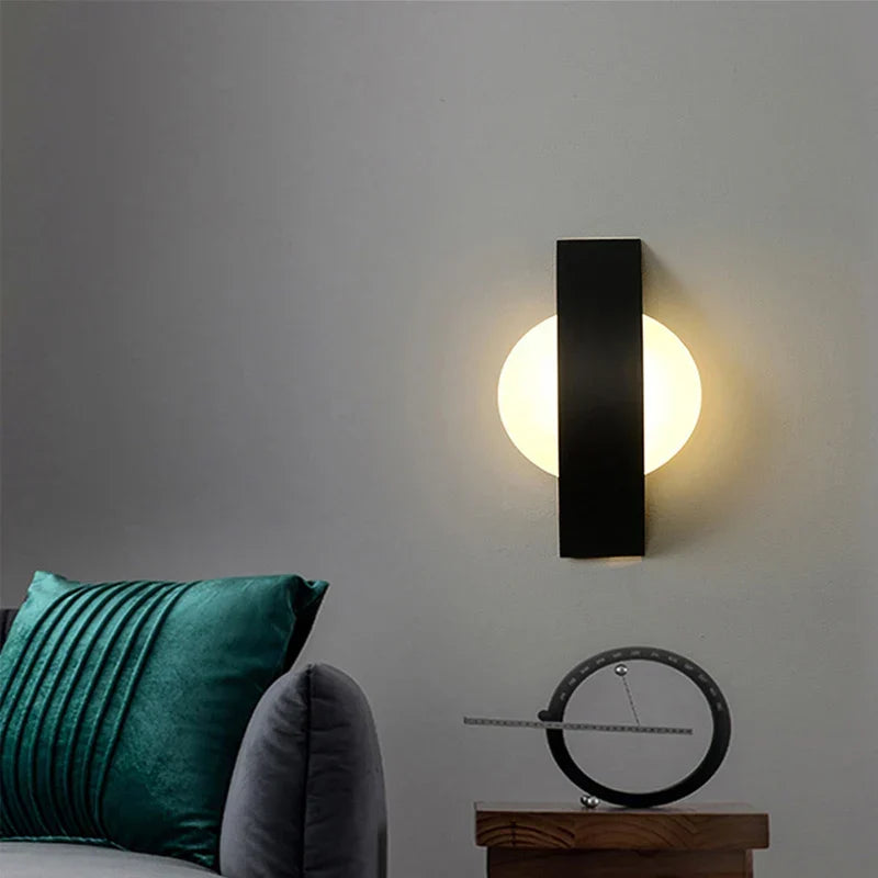 Akrylová nástěnná lampa | Minimalistický design pro ambientní osvětlení