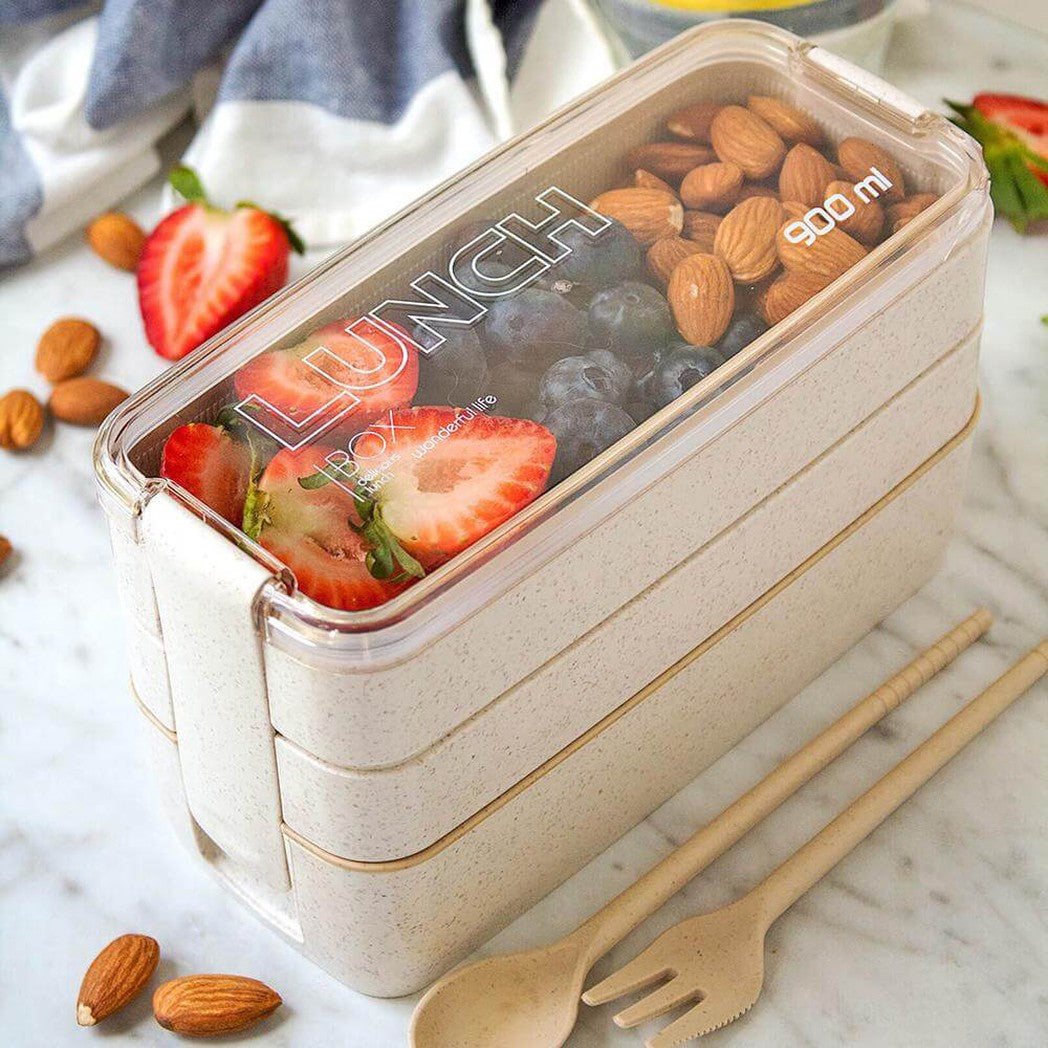 Bento box se 3 patry