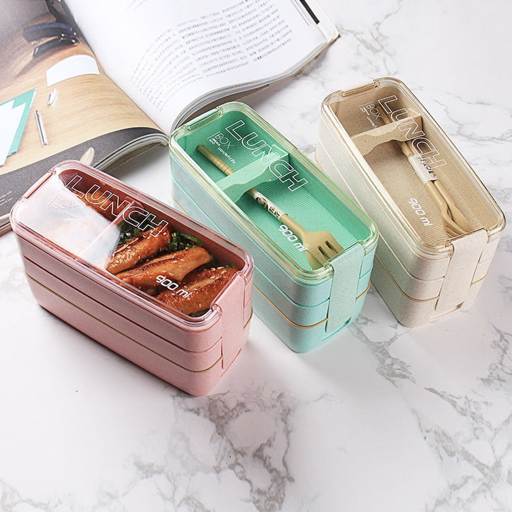 Bento box se 3 patry