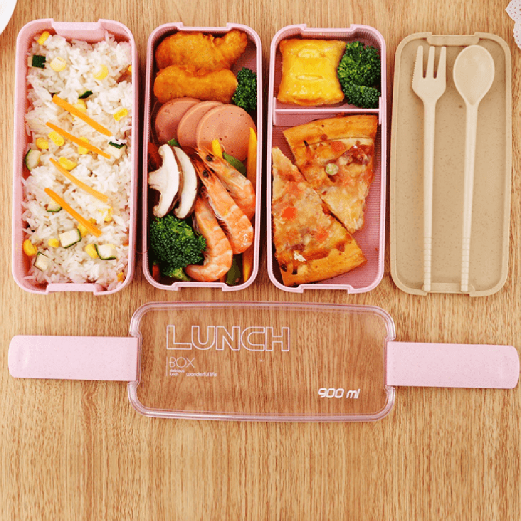 Bento box se 3 patry