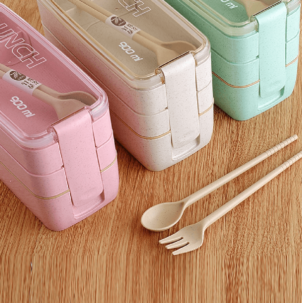 Bento box se 3 patry