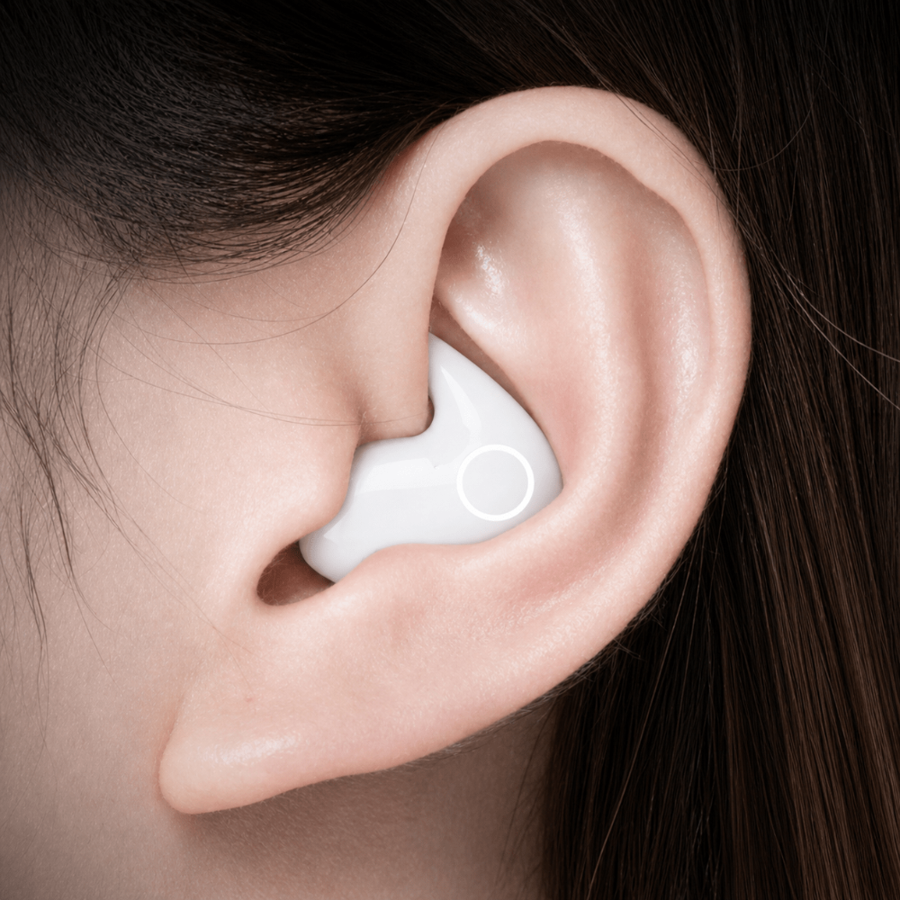 Bezdrátová Bluetooth sluchátka s potlačením hluku a vodotěsným provedením – sluchátka do uší s LED displejem