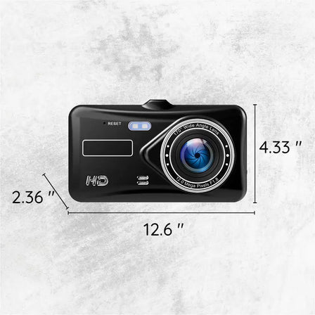 Bezdrátová duální kamera do auta s nočním viděním a úhlem záběru 170°