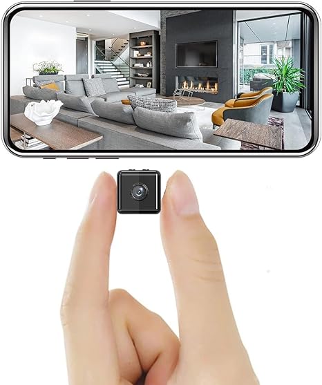 Bezdrátová mini bezpečnostní kamera 1080p pro vnitřní a venkovní sledování