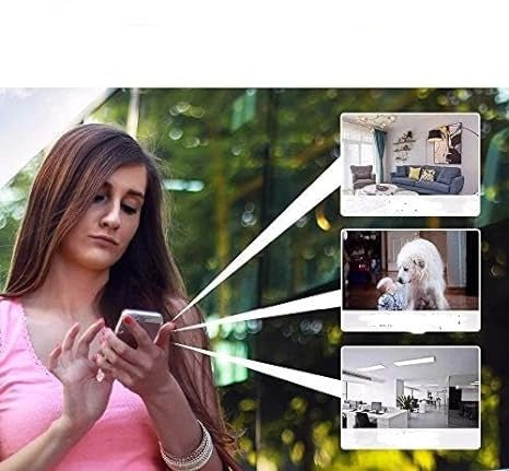 Bezdrátová mini bezpečnostní kamera 1080p pro vnitřní a venkovní sledování