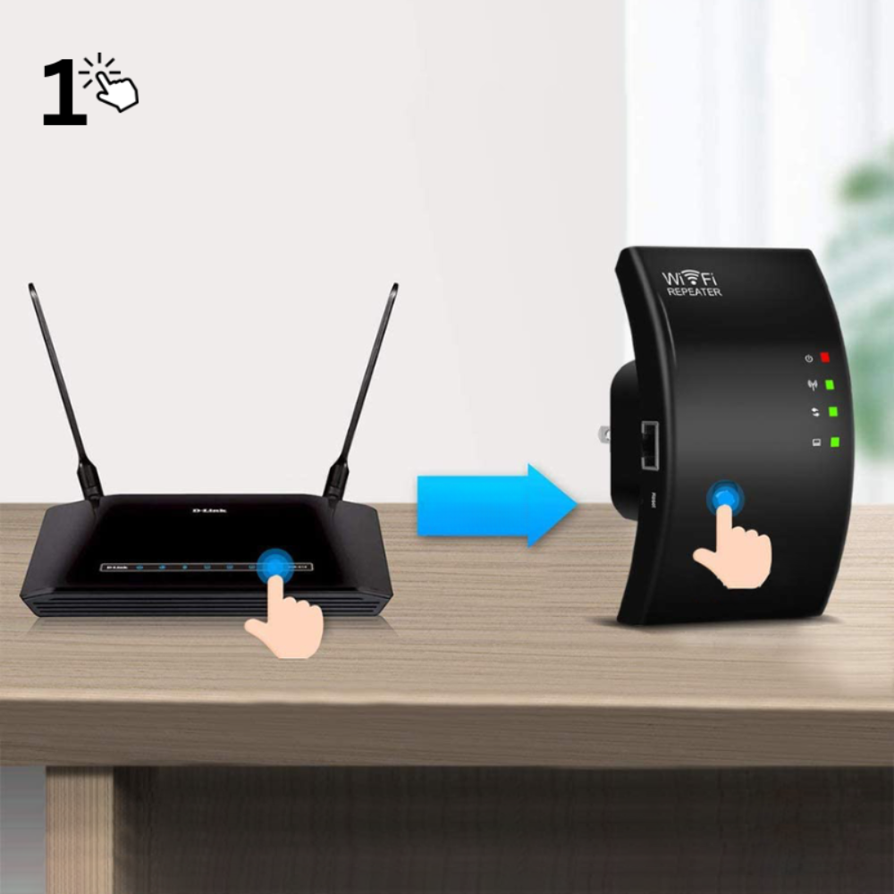 Bezdrátový WiFi zesilovač