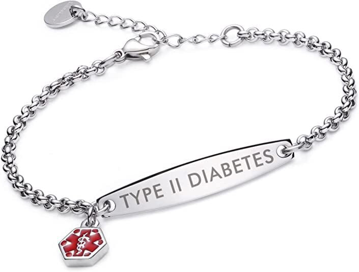 Bezpečnostní náramky pro diabetiky