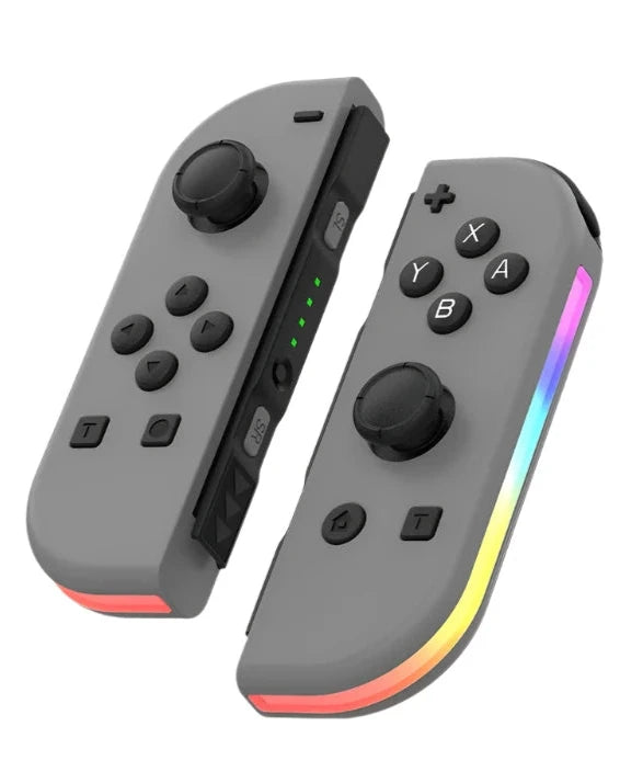 Bluetooth joystick pro Switch v unikátních barvách – bezdrátový LED ovladač
