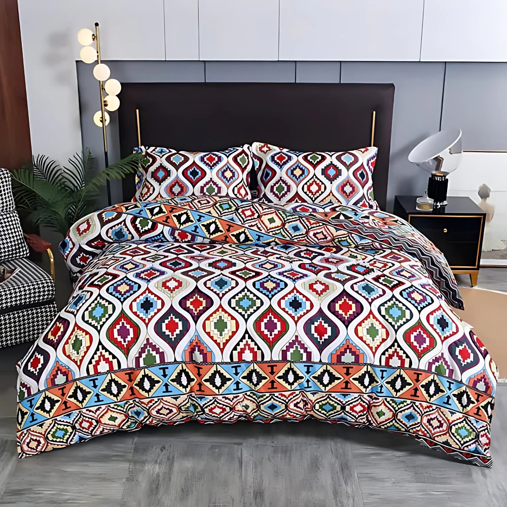 Boho povlečení s kmenovým vzorem