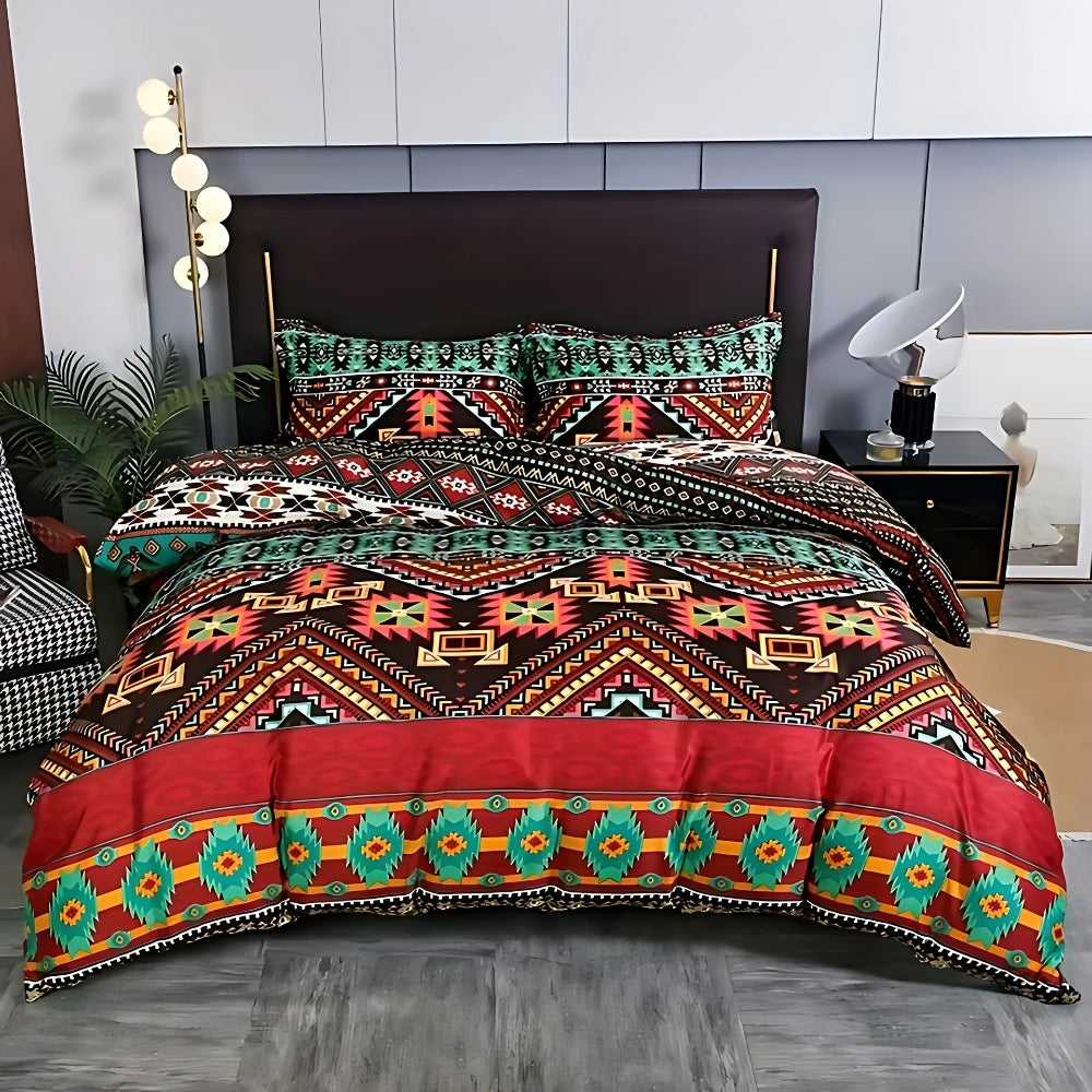 Boho povlečení s kmenovým vzorem