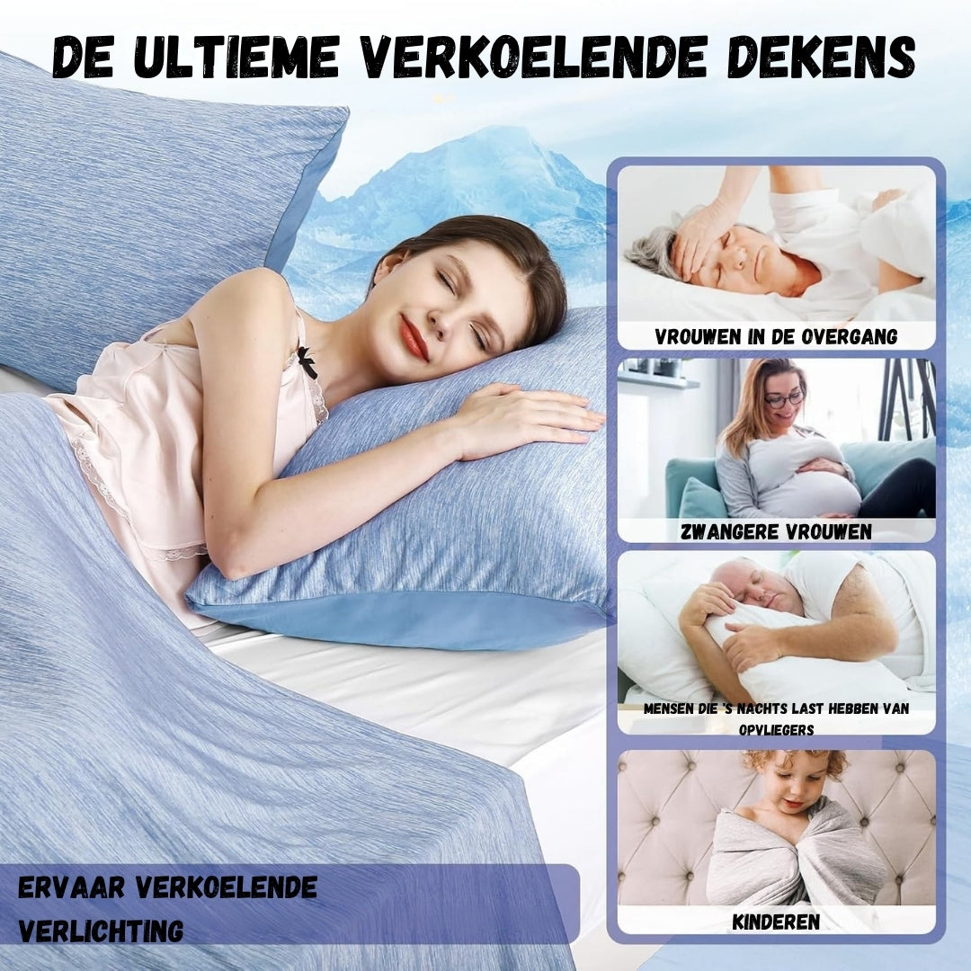 Chladicí deka – Oboustranná chladicí letní deka