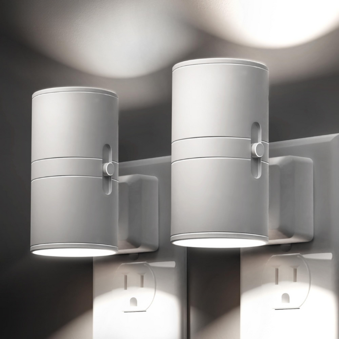 Chytré LED noční světlo se senzorem den/noc a plynulým stmíváním – řešení Plug & Play do domácnosti