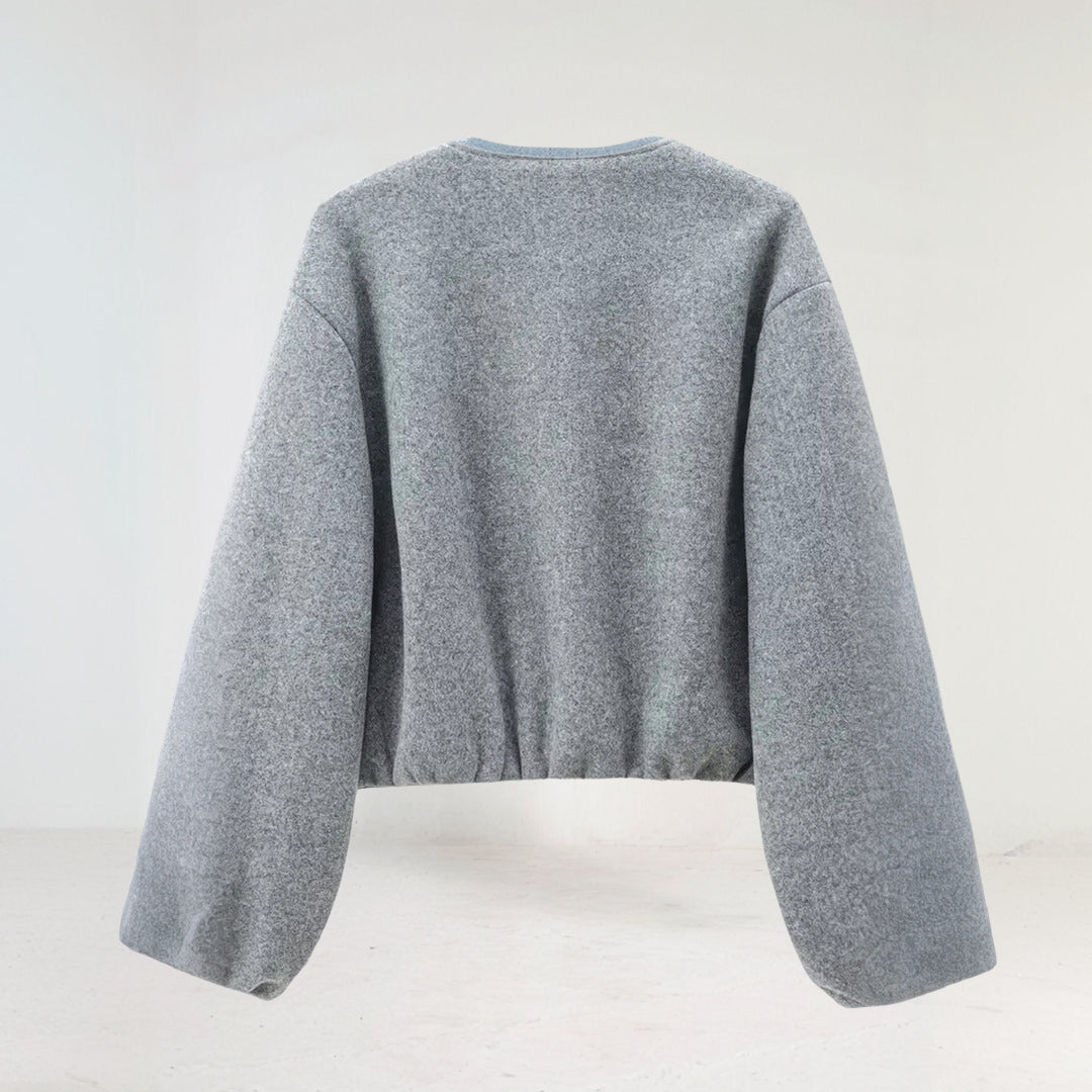 Dámská bunda typu bomber na zip