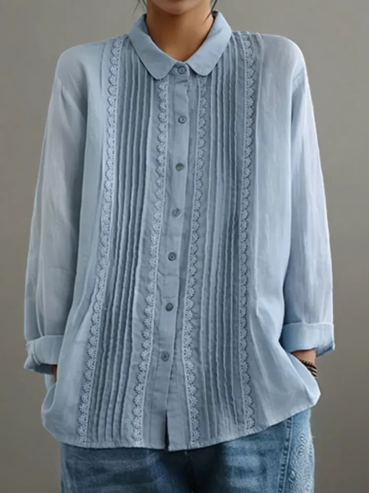 Dámská halenka na knoflíky