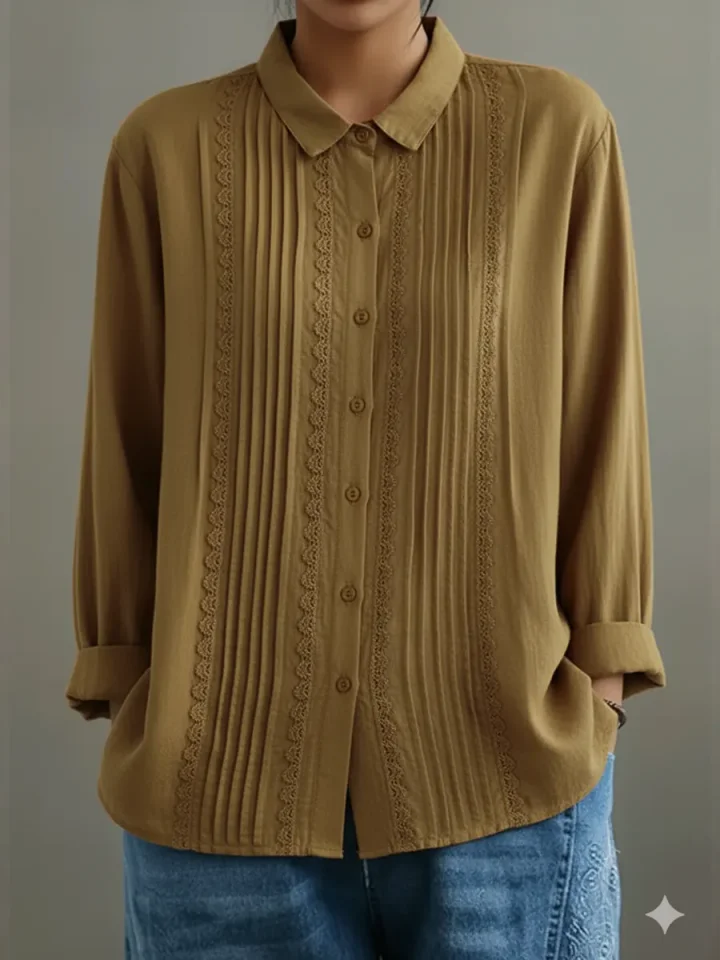 Dámská halenka na knoflíky