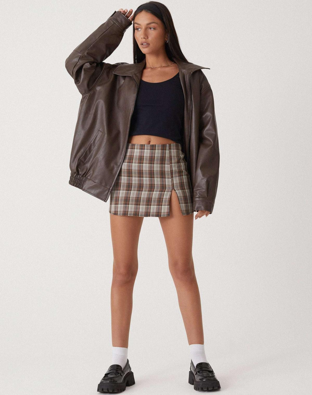 Dámská oversized bunda typu bomber
