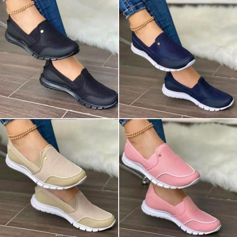 Dámská pohodlná obuv - Slip-on