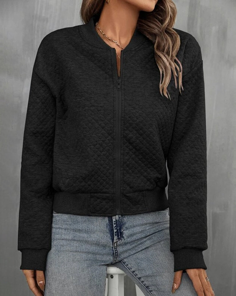 Dámská prošívaná bunda bomber