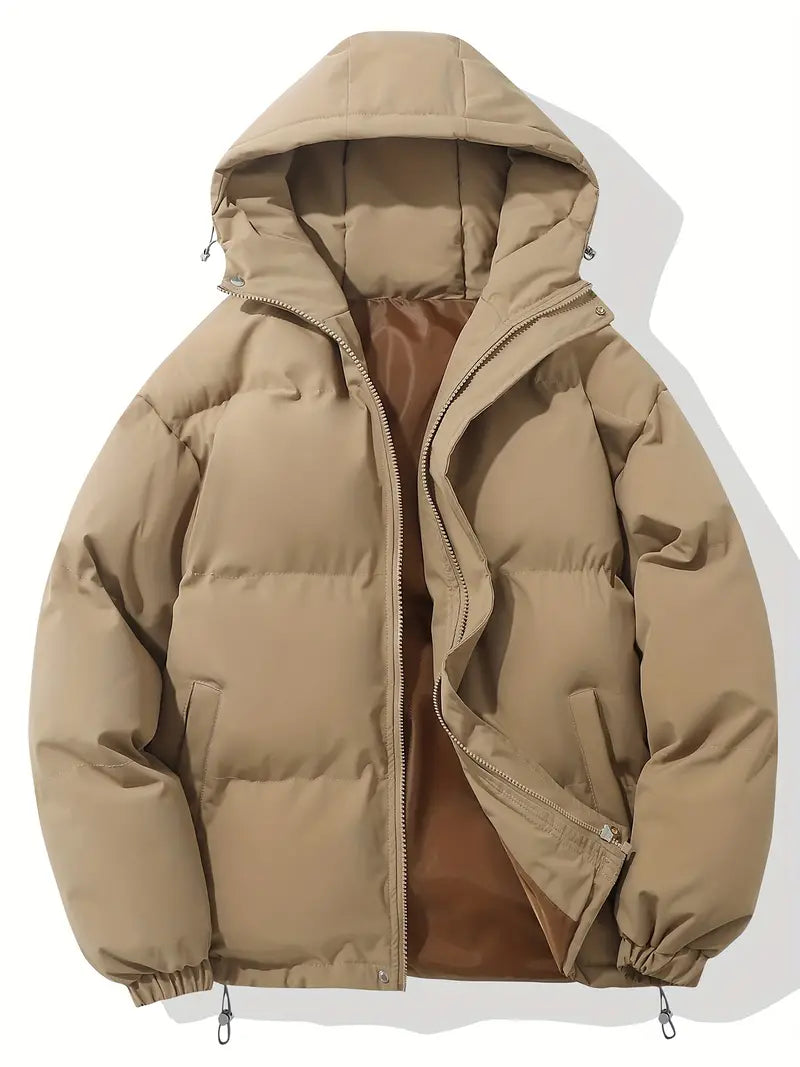 Dámská zimní bunda s kapucí pro stylové teplo