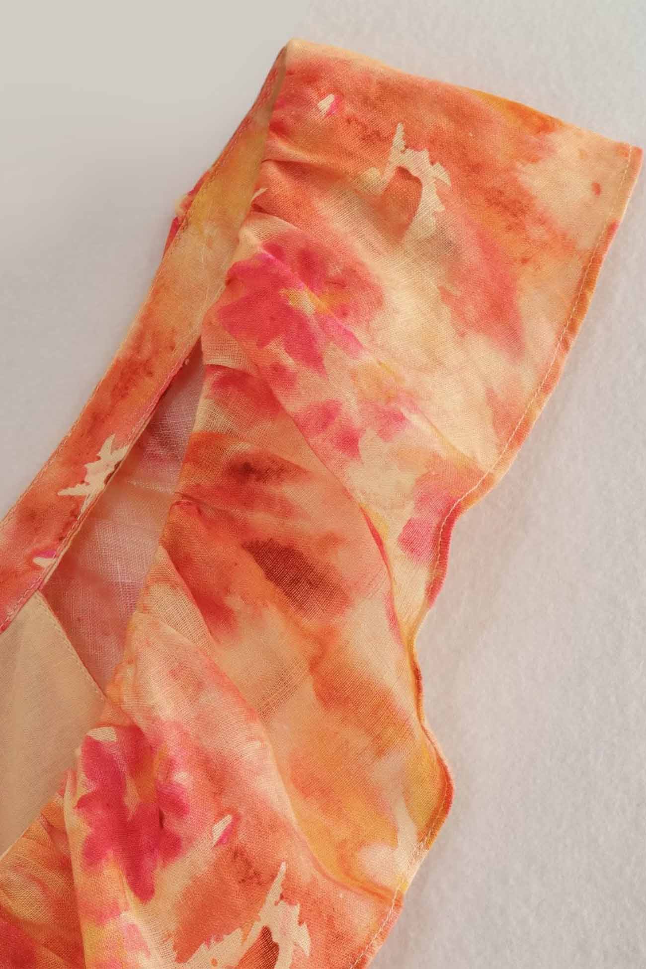 Dámské dlouhé květované šaty bez rukávů