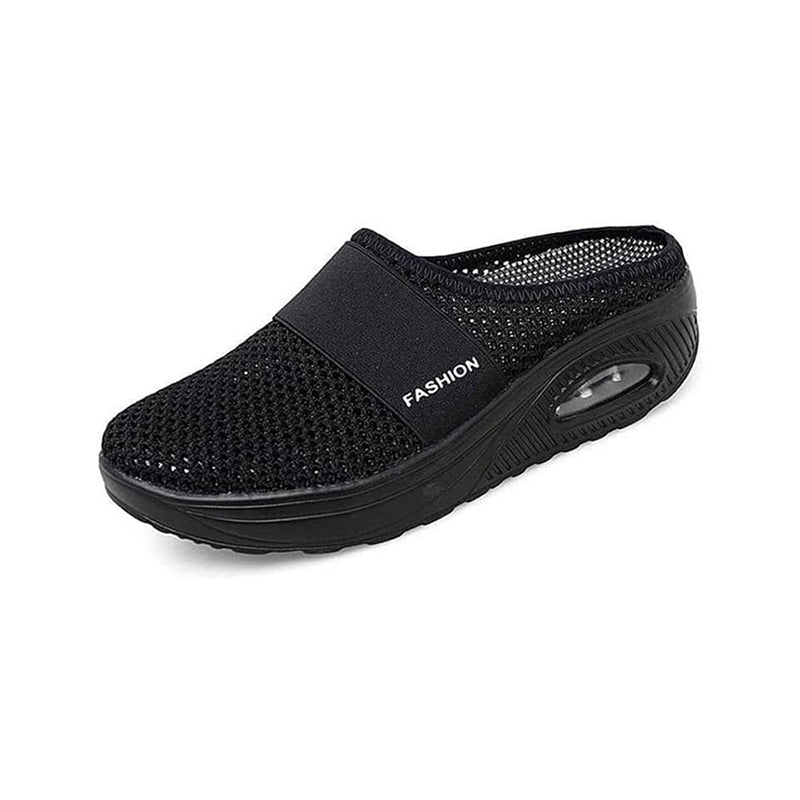 Dámské ergonomické nazouváky s tlumicí podrážkou