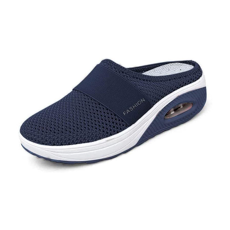 Dámské ergonomické nazouváky s tlumicí podrážkou