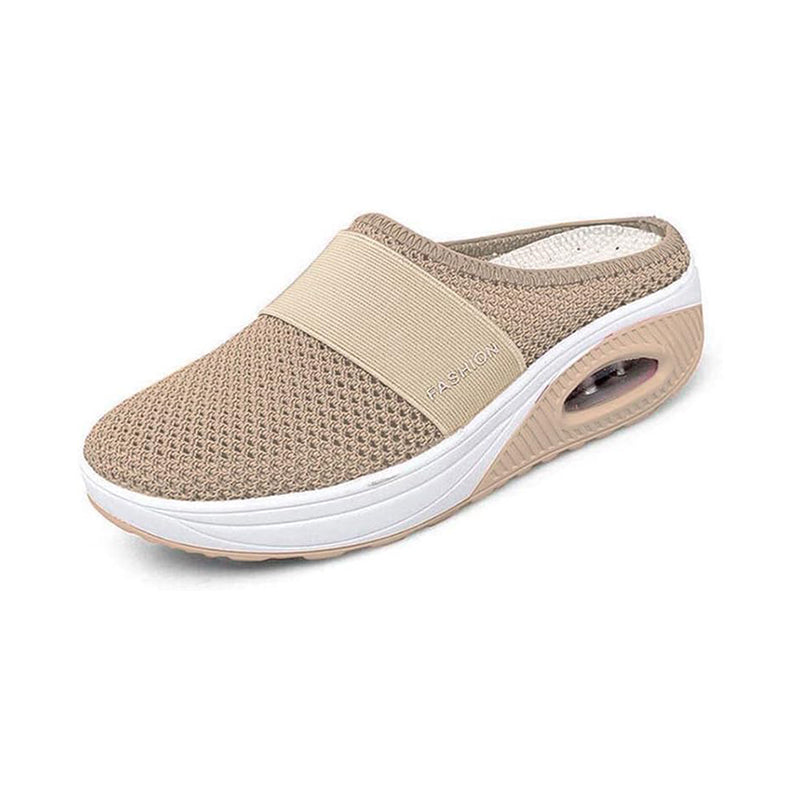 Dámské ergonomické nazouváky s tlumicí podrážkou