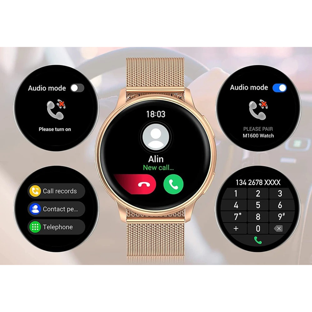 Dámské hodinky s fitness trackerem