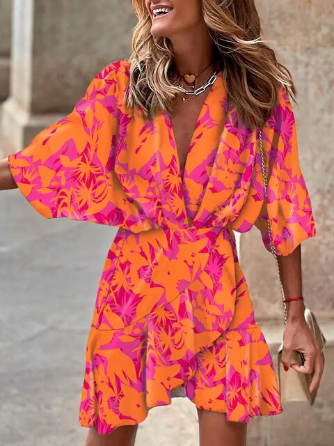 Dámské šaty v boho stylu, podzimní edice