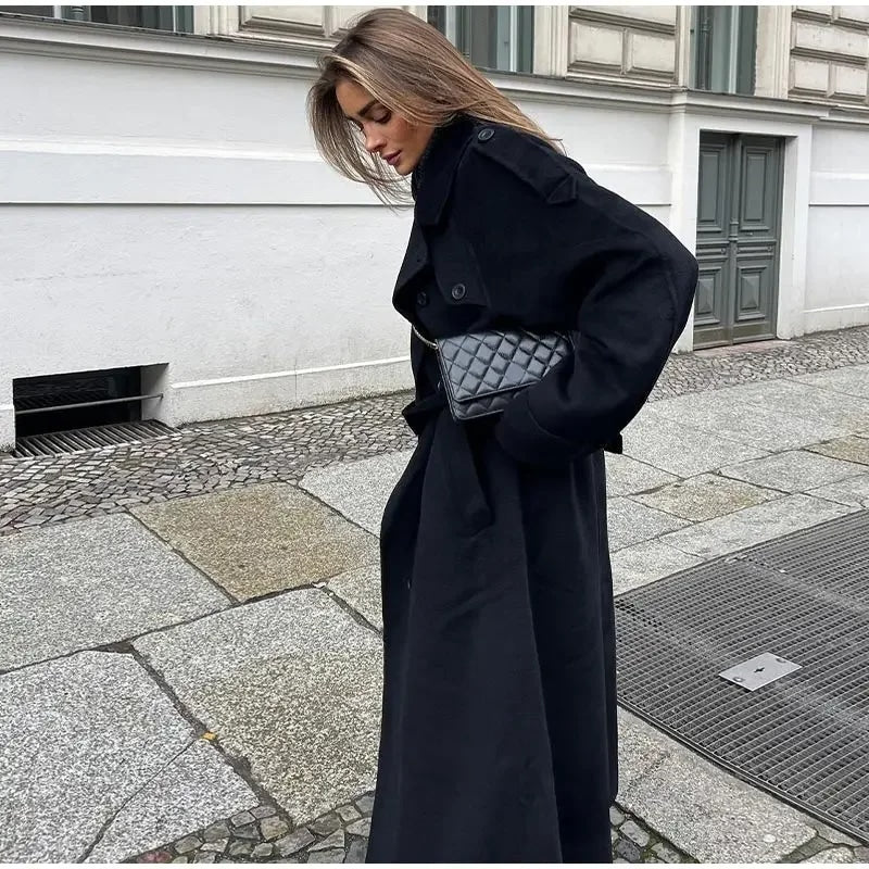Dámský dvouřadý trenchcoat