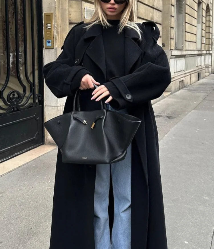 Dámský dvouřadý trenchcoat