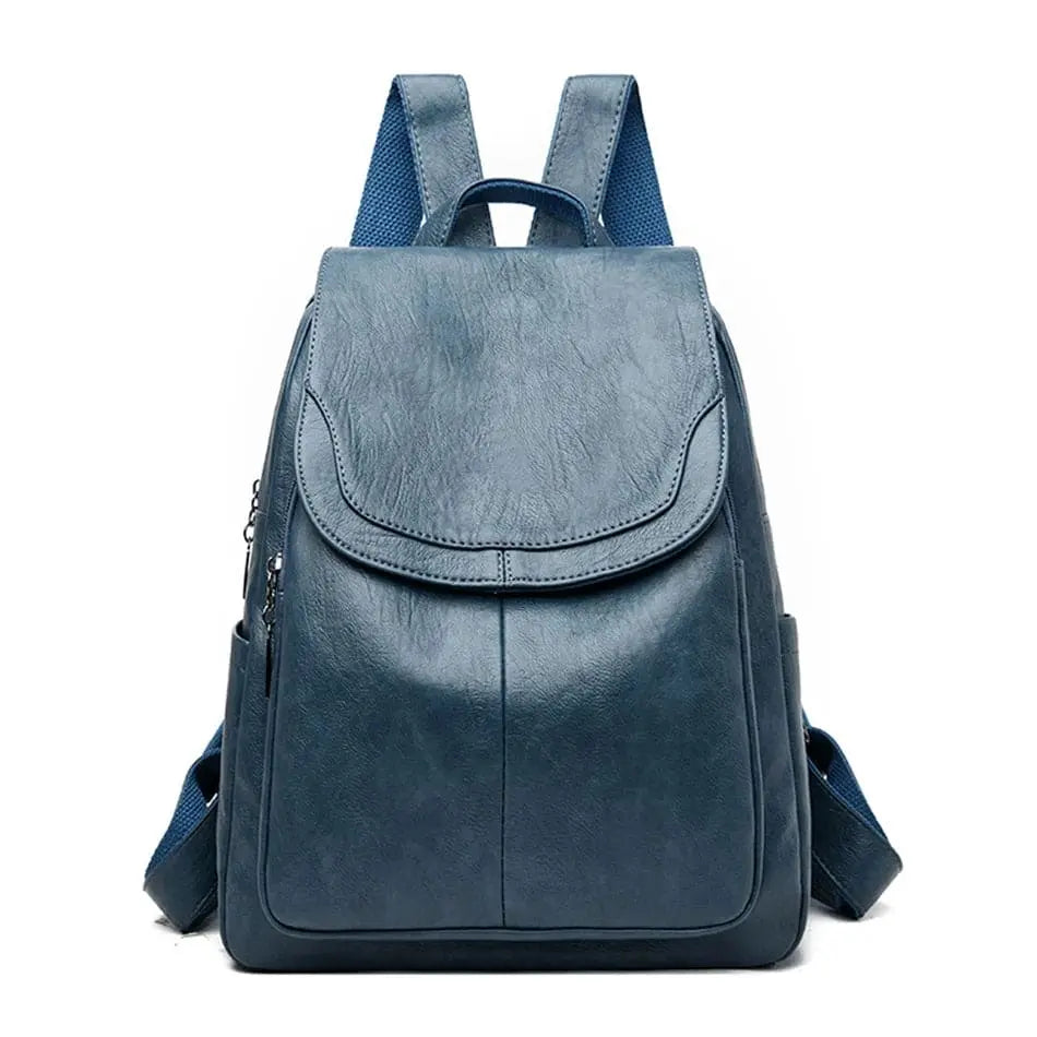 Dámský kožený batoh – pravá kůže, městská elegance a design proti krádeži