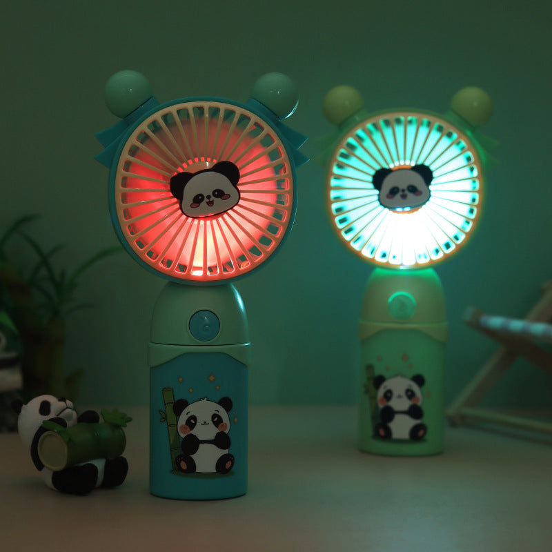 Dámský přenosný mini ventilátor s roztomilým motivem pandy