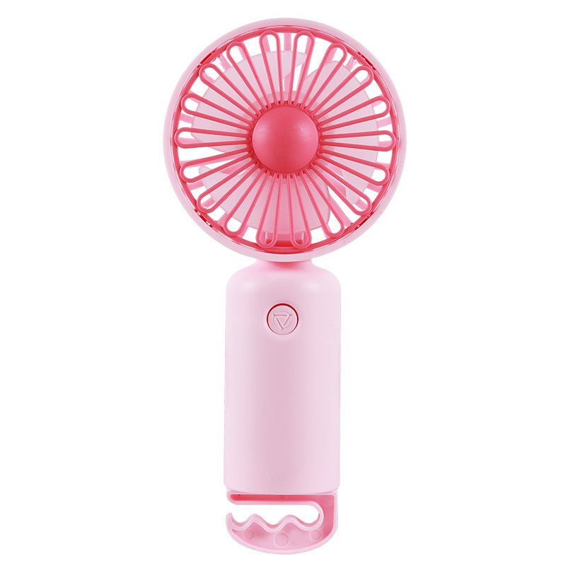 Dámský přenosný ruční ventilátor