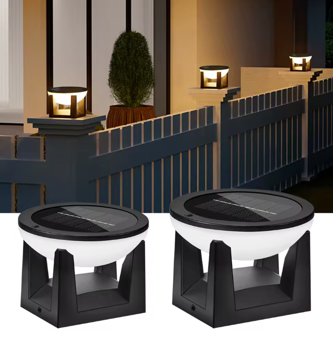 Designová solární lampa