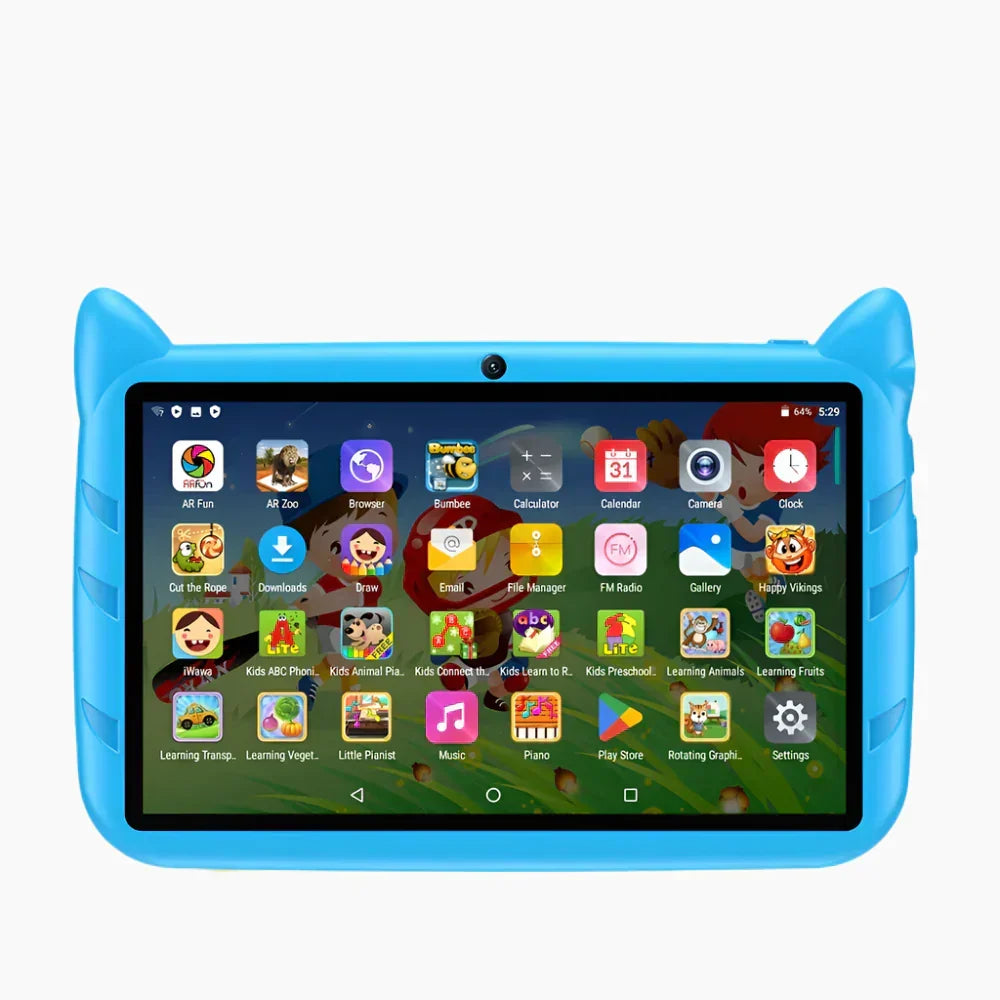Dětský tablet 7, 5G WiFi, 4 GB RAM, 64 GB ROM