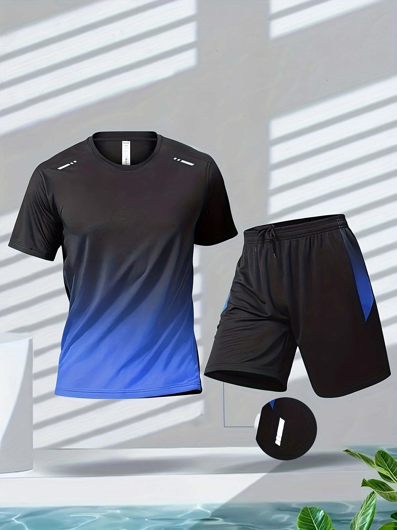 Dynamický sportovní set trička a kraťasů – prodyšný a pohodlný pro aktivní dny