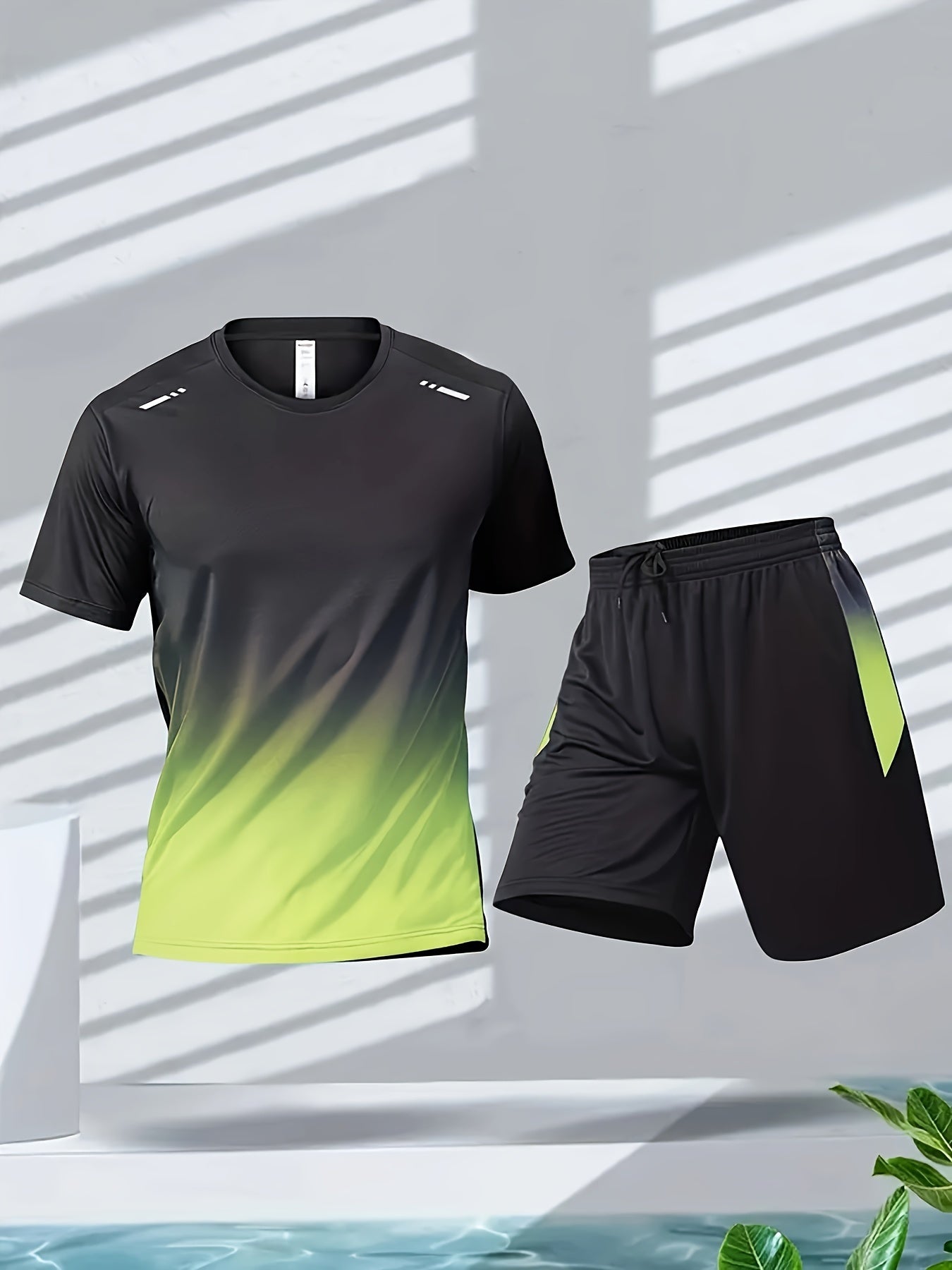 Dynamický sportovní set trička a kraťasů – prodyšný a pohodlný pro aktivní dny