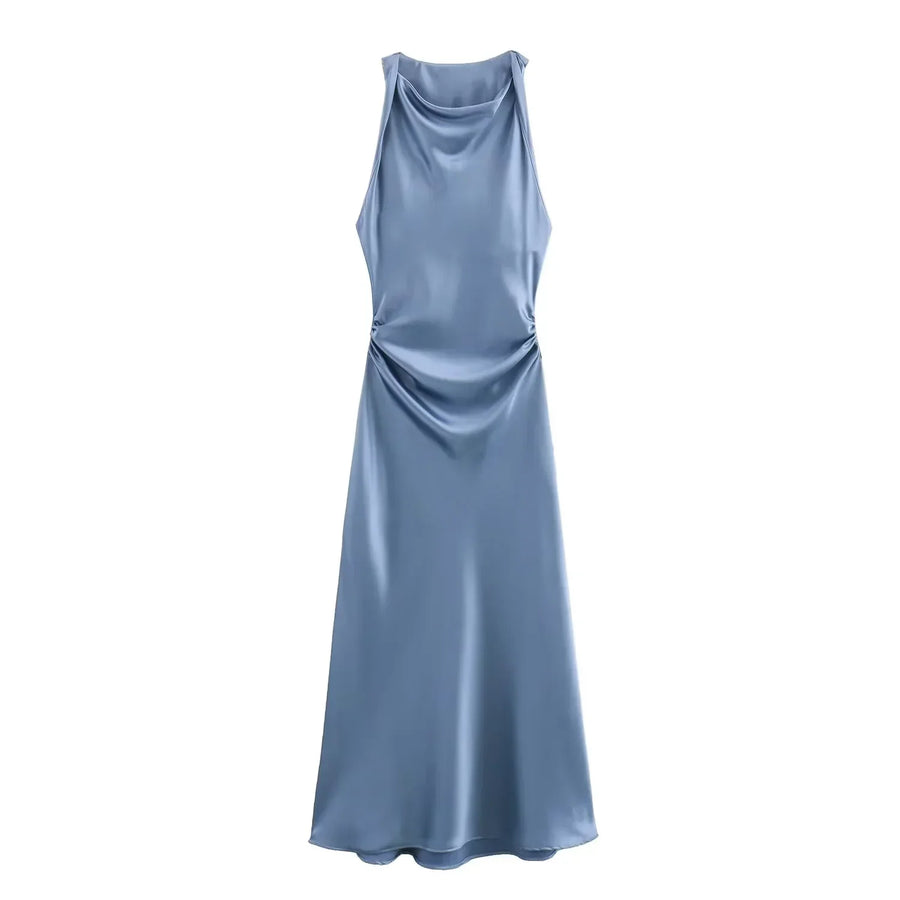 Elegantní dámské midi šaty