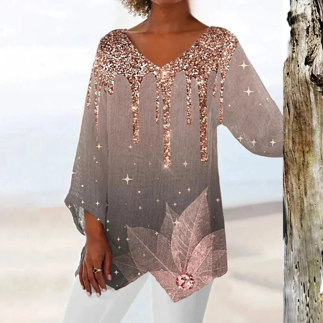 Elegantní dámský vintage top