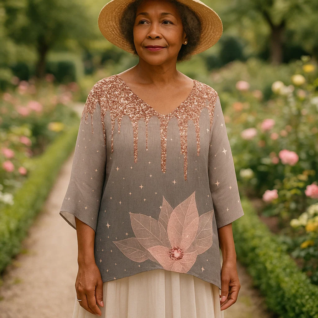 Elegantní dámský vintage top