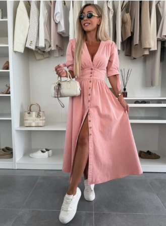 Elegantní džínové šaty – pohodlné a šik