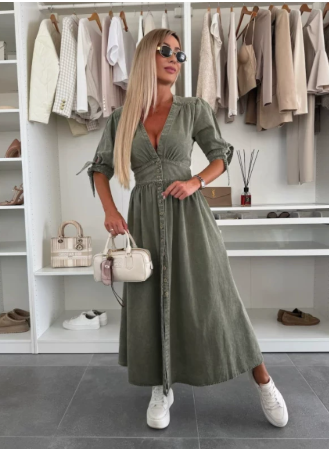 Elegantní džínové šaty – pohodlné a šik