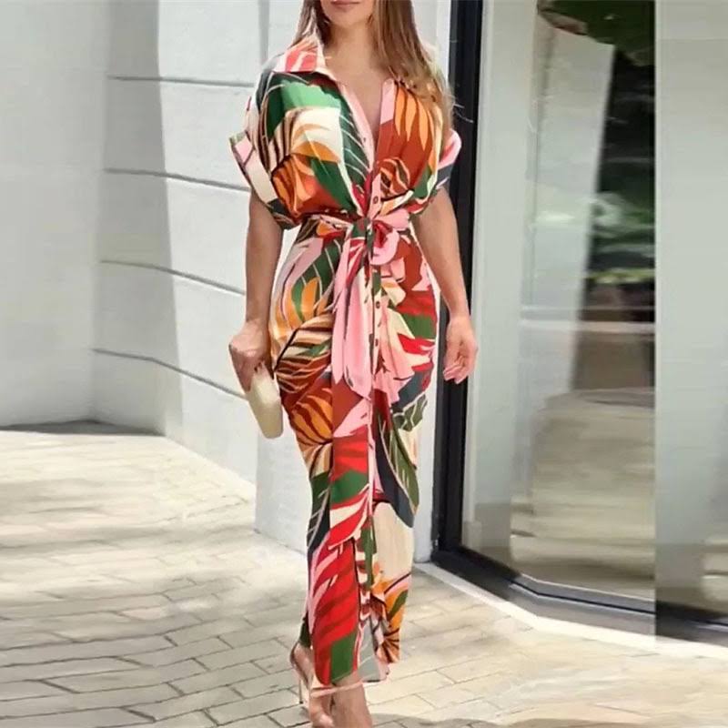 Elegatní letní řasené šaty pro stylové pohodlí